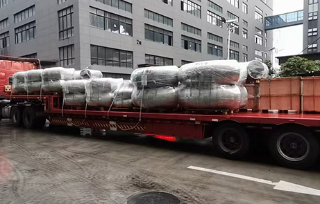 Zhiyu Pipe Industry special vehicle sent to the use site